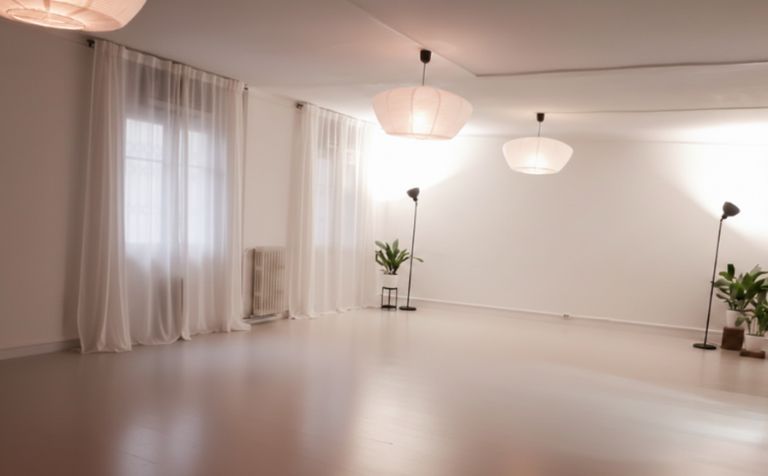 Sala para actividades de crecimiento personal en Barcelona.