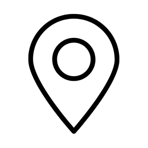 símbolo de localización